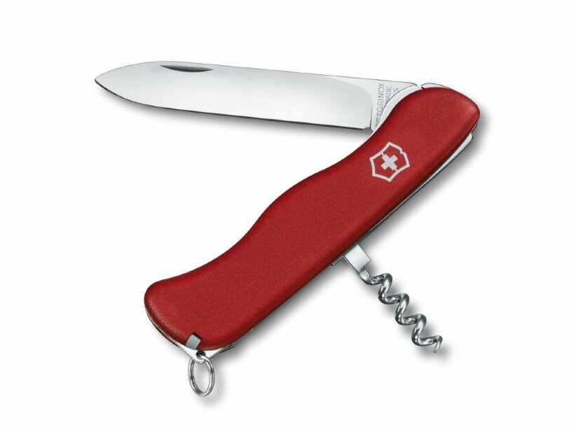 Нож Victorinox Alpineer красный, 0.8323, 111 мм, 5 функций, красный.