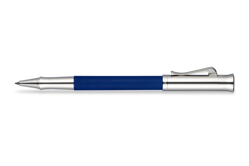 Ручка-роллер Graf von Faber-Castell Classic Guillloche Indigo (FCG146511)