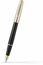 Перьевая ручка Sheaffer Prelude Palladium Plated Cap Black Barrel 22k Gold Plated Trim (SH E033740),(SH E03375