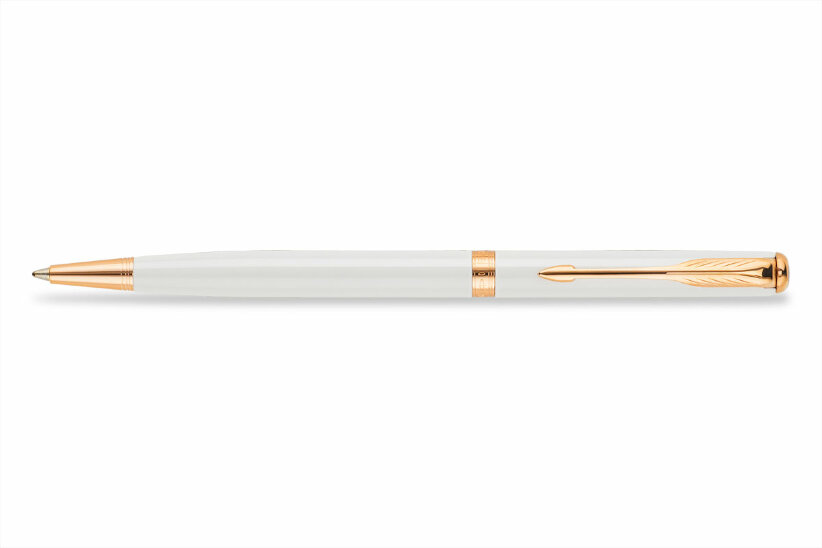 Шариковая ручка Parker Sonnet Slim Pearle GT (S0947400)