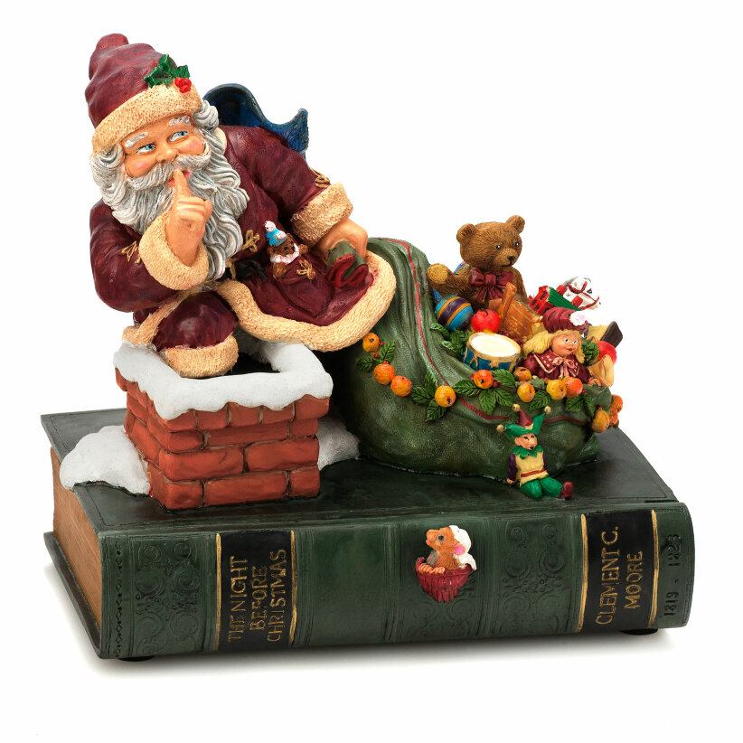 Шкатулка Bookworms, "Санта Клаус" BWM 3011.