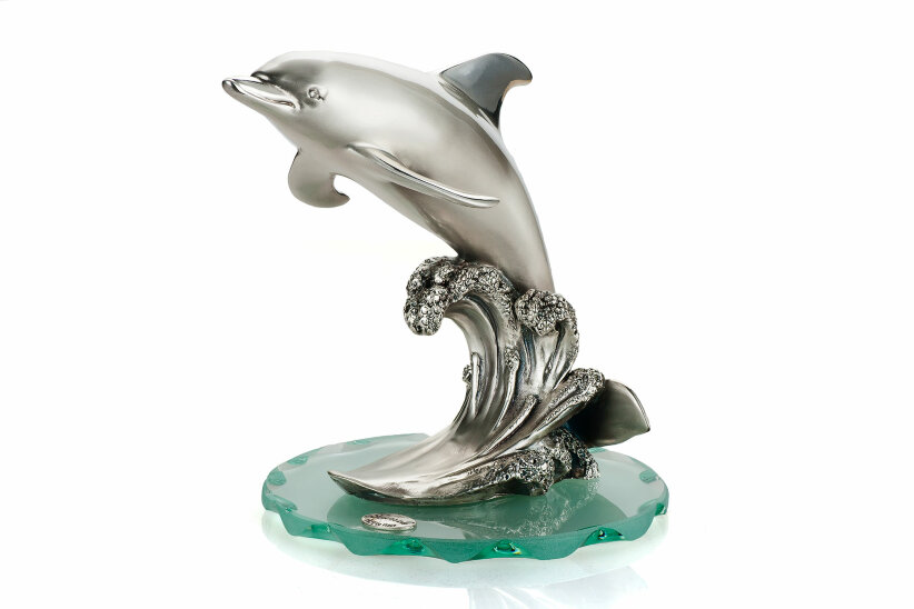 Статуэтка Krisa "Дельфин на волне", высота:20 см, BN ST/283 V.