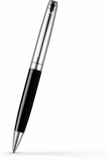 Шариковая ручка Caran d'Ache Leman Black Lacquer Rhodium Barrel (CR 4789-284)