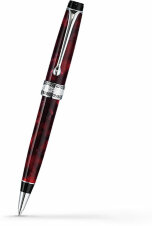 Шариковая ручка Aurora Optima Variegated Burgundy Chrome Plated Trim (AU 998-CXA)