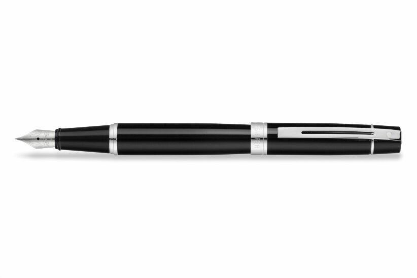 Перьевая ручка Sheaffer 300 Glossy Black Chrome Plated Trim (SH E0931240),(SH E0931250)