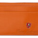 Визитница Tonino Lamborghini Sport Elegance Orange, натуральная кожа.