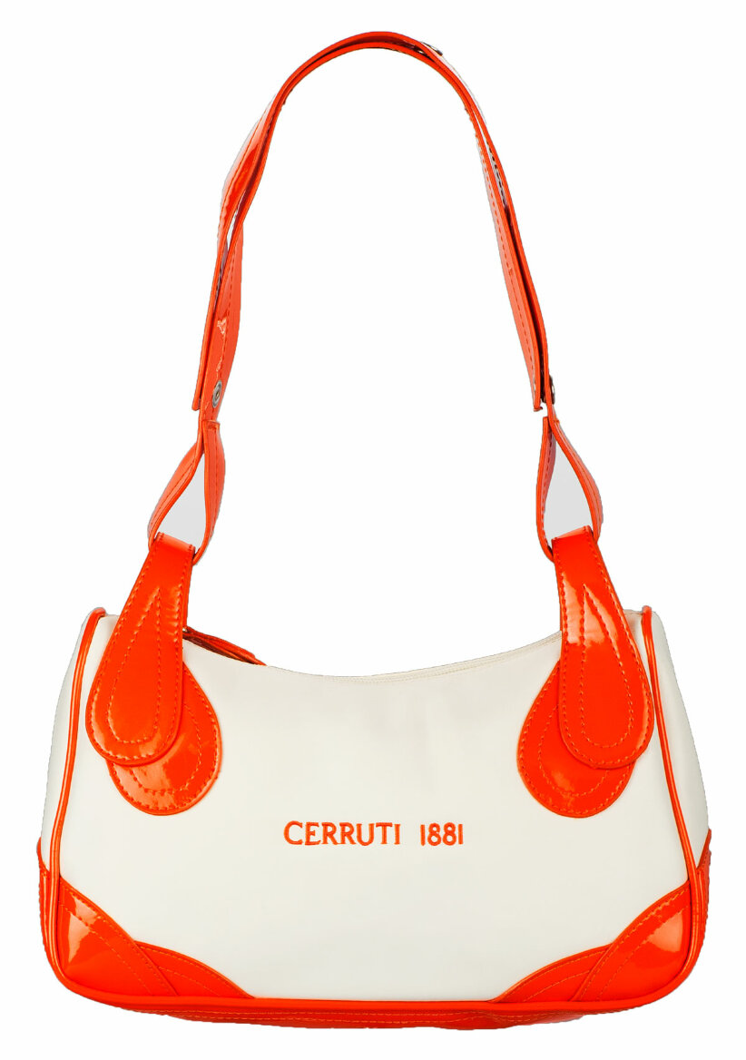 Сумка Cerruti Summer Orange, 7х16 см, натуральная кожа.