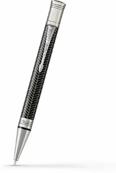Шариковая ручка Parker Duofold Prestige Centennial Black Chevron CT (1945414)