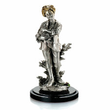 Статуэтка Brunel "Мальчик со щенком на руках", высота:18 см, BN ST/256 C.