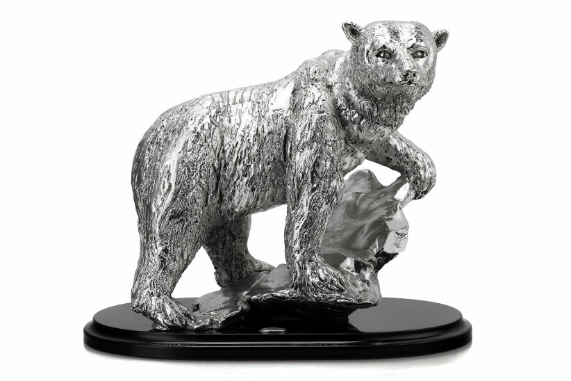 Статуэтка Krisa "Медведь", высота:22 см, KS DR0431.