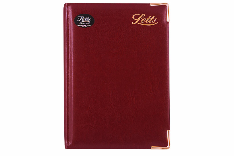 Ежедневник Letts Lexicon Artificial Leather Burgundy , артикул - 822950