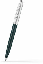 Шариковая ручка Sheaffer Sentinel Chrome Plated Cap Resin Green Barrel Nickel Plate (SH E23215150)
