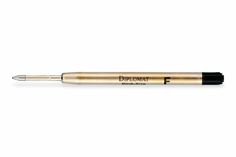 Стержень для шариковой ручки Diplomat, черный, толщина: F