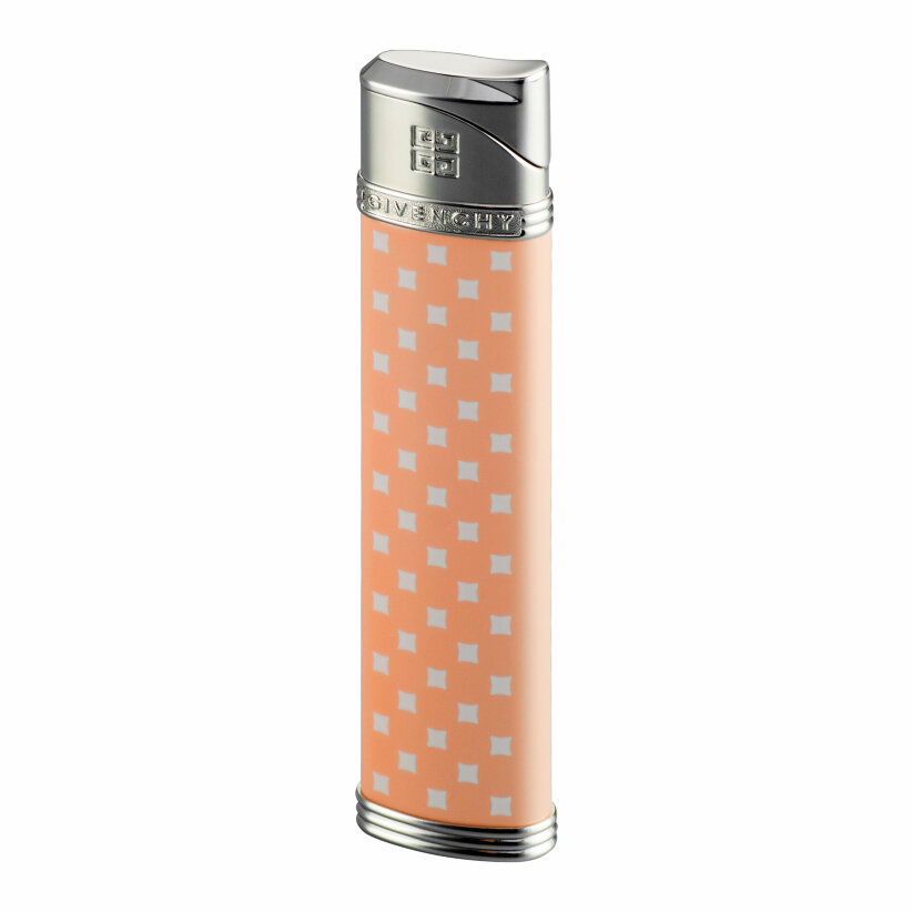 Зажигалка газовая Givenchy G28 Dia-Silver, Pink Lacquer, GV 2809