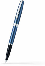 Ручка-роллер Sheaffer Sagaris Metallic Blue Chrome Trim (SH E1947851)