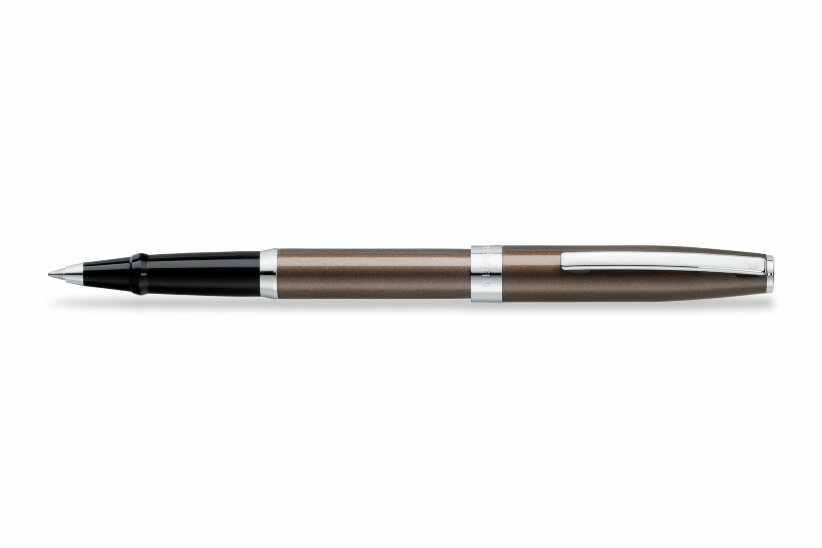 Ручка-роллер Sheaffer Sagaris Metallic Brown Chrome Trim (SH E1948051)