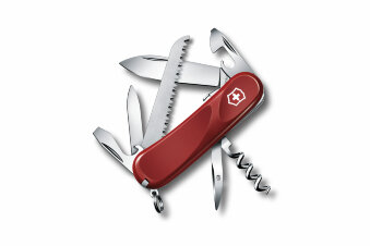 Нож Victorinox Evolution S13, 2.3813.SE, 85 мм, 14 функций, красный.