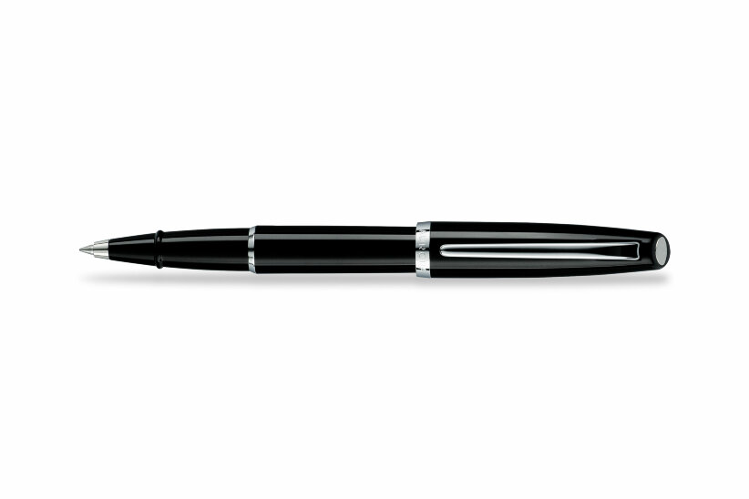 Ручка-роллер Aurora Style Black Pepper Barrel Chrome Plated Trim (AU E72-N)