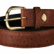 Ремень Texier Premium leather Brown, TX 0504.