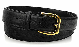 Ремень Texier Premium leather Black, TX 0507.