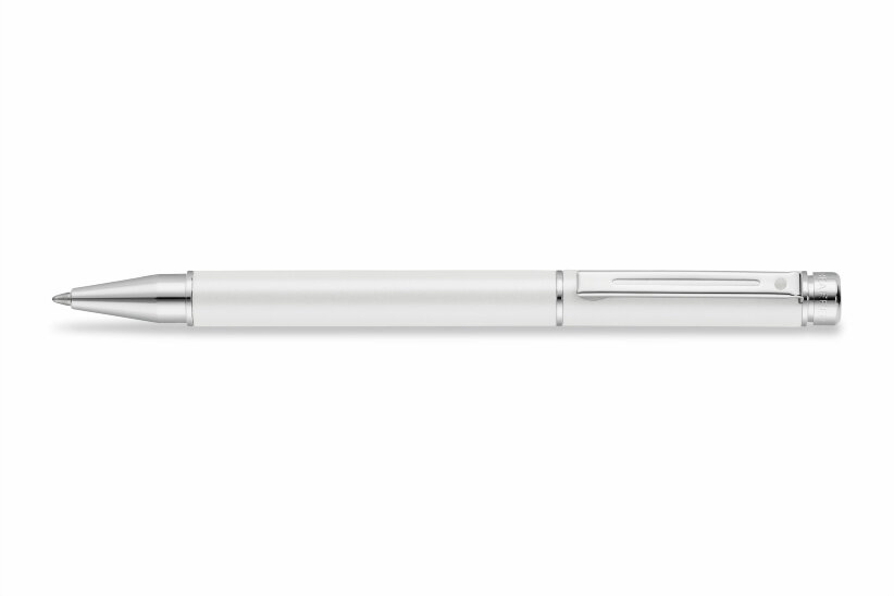 Шариковая ручка Sheaffer 200 White Matt Metallic CT (SH E2915350)