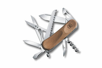 Нож Victorinox EvoWood 17, 2.3911.63, 85 мм, 13 функций, дерево.
