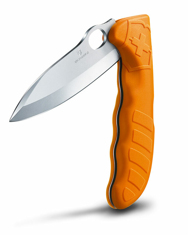 Нож Victorinox Hunter Pro оранжевый пластик, 0.9410.9, 130 мм, 1 функций, желтый.