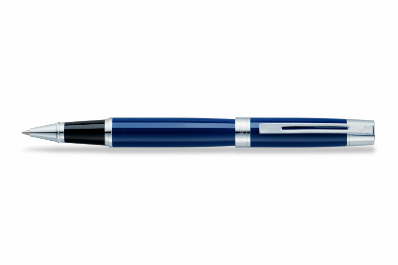 Ручка-роллер Sheaffer 300 Gloss Blue CT (SH E1932851)