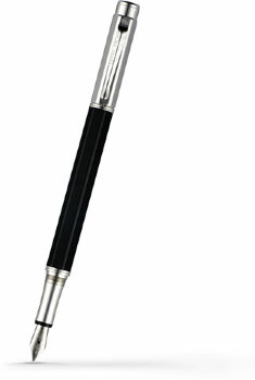 Перьевая ручка Caran d'Ache Varius Metrub Silver Plate Rhodium (CR 4490-016),(CR 4490-006)