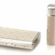 Набор: зажигалка и портсигар Givenchy Подарочные наборы Polka Dots Ivory, Dia Silver, GV GC3-0006/G1655