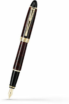 Перьевая ручка Aurora Ipsilon Tortoise lacquer Gold Plated Trim (AU B13-TM)