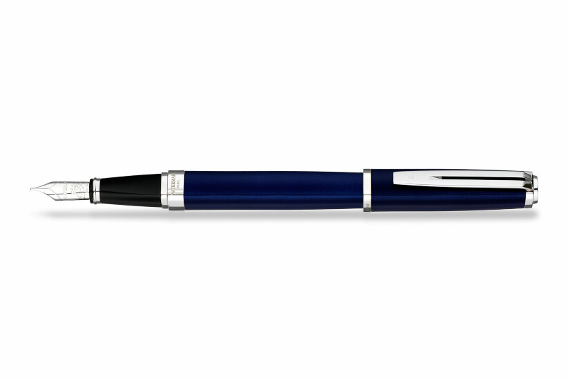 Перьевая ручка Waterman Exception Slim Blue Lacquer ST (S0637090),(S0637100)