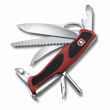 Нож Victorinox RangerGrip 58, 0.9683.MC, 130 мм, 13 функций, красный.