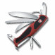 Нож Victorinox RangerGrip 58, 0.9683.MC, 130 мм, 13 функций, красный.