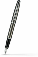 Перьевая ручка Aurora Style Shiny Gun-metal Barrel and Cap Chrome Plated Trim (AU E13*),(AU E13-M)