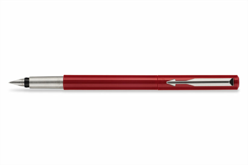 Перьевая ручка Parker Vector Standart New Red (S0159960),(S0282490),(PR 162021/40P)