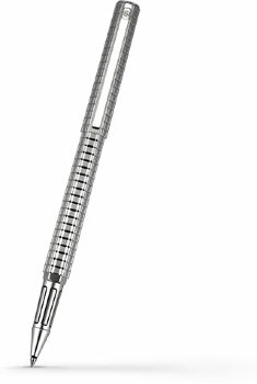 Ручка-роллер Caran d'Ache Hexagonale Silver Plated Rhodium (CR 5870-406)