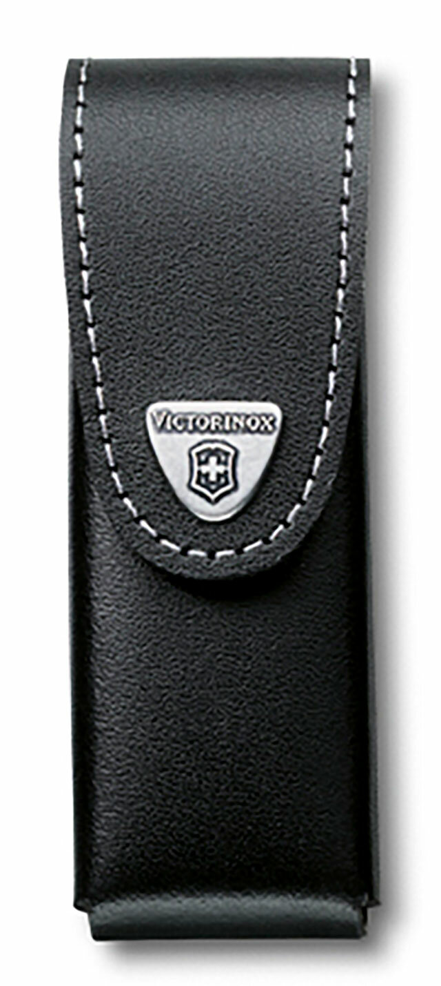 Чехол для ножа Victorinox 111 мм, от 4 до 6 уровней, черный.