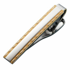 Заколка для галстука Colibri Milan Steel Goldtone, CB ATA-024000E.