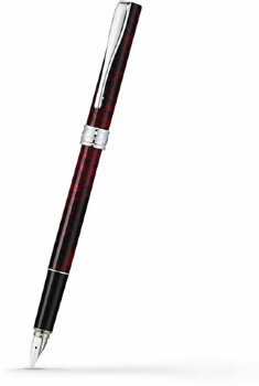 Перьевая ручка Aurora Magellano Bordeaux Lacquer Barrel and Cap Chrome Plated Trim (AU A18-CXM)