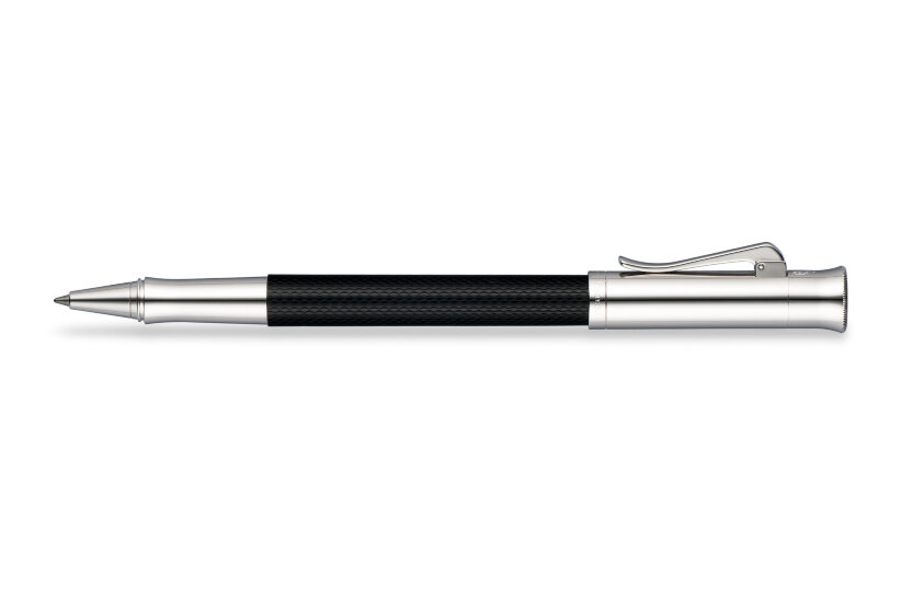 Ручка-роллер Graf von Faber-Castell Classic Guillloche Black (FCG146510)