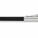 Ручка-роллер Graf von Faber-Castell Classic Guillloche Black (FCG146510)